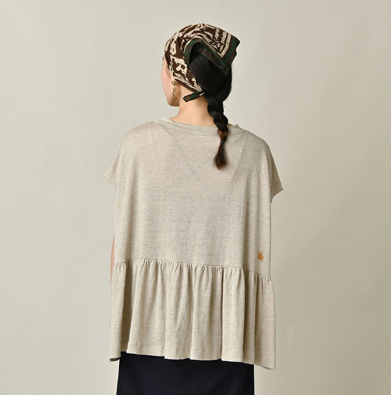 45R(フォーティファイブアール) |ONEONE 宝物の天竺ギャザーMキャミ