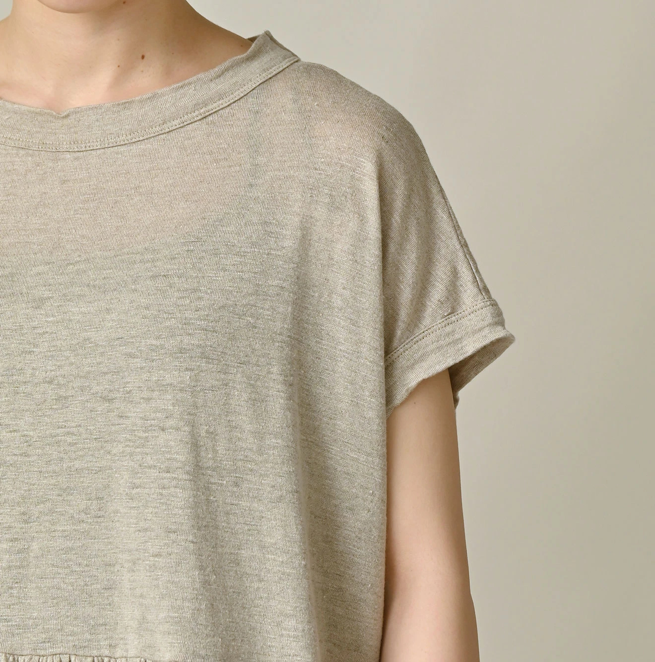 45R(フォーティファイブアール) |ONEONE 宝物の天竺ギャザーMキャミ