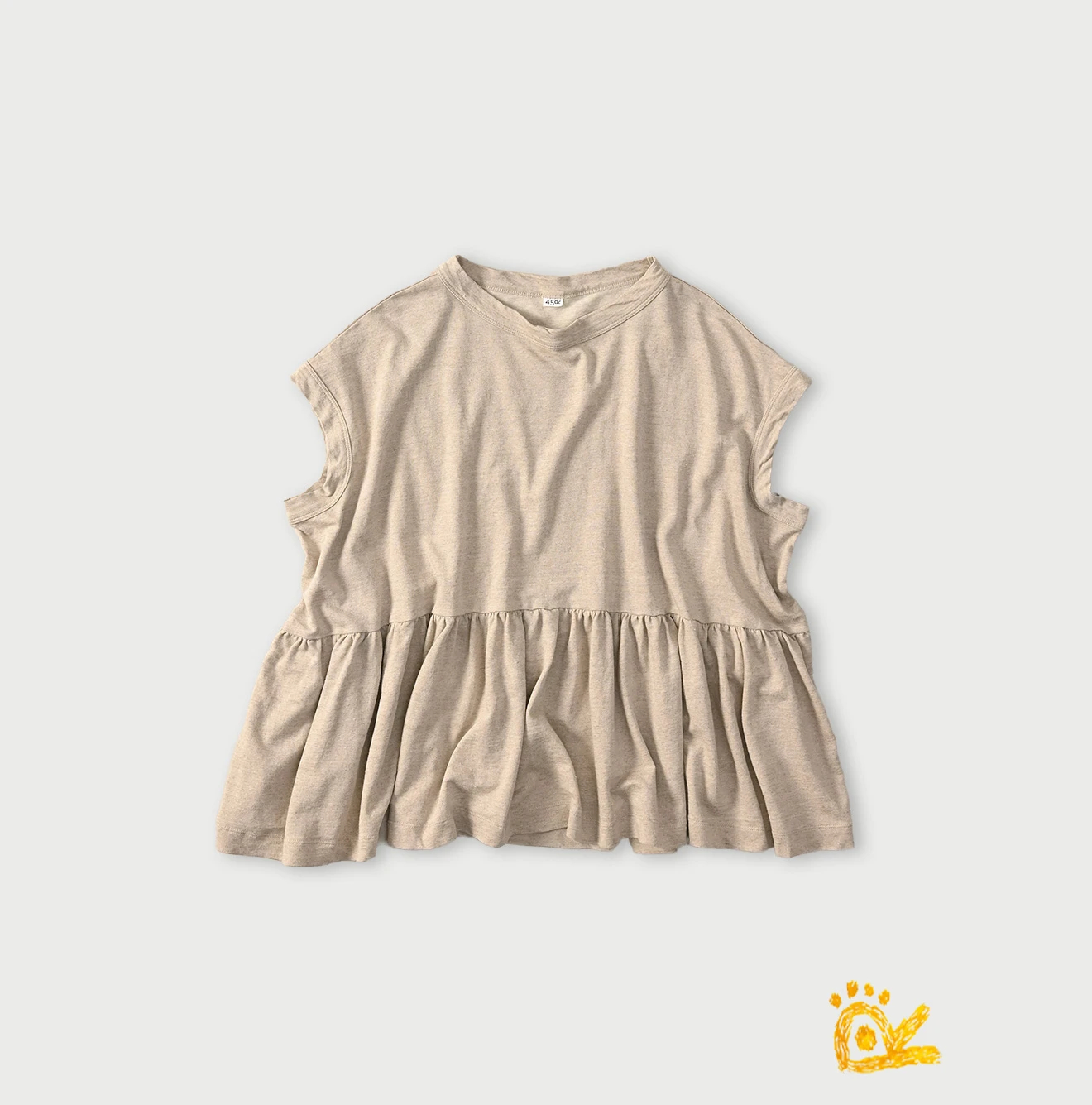 45R(フォーティファイブアール) |ONEONE 宝物の天竺ギャザーMキャミ