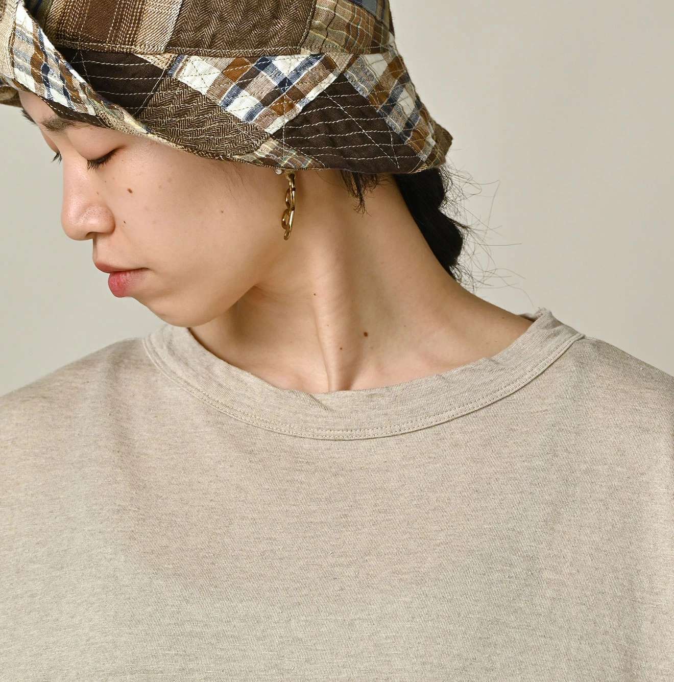 45R(フォーティファイブアール) |ONEONE 宝物の天竺ギャザーMキャミ