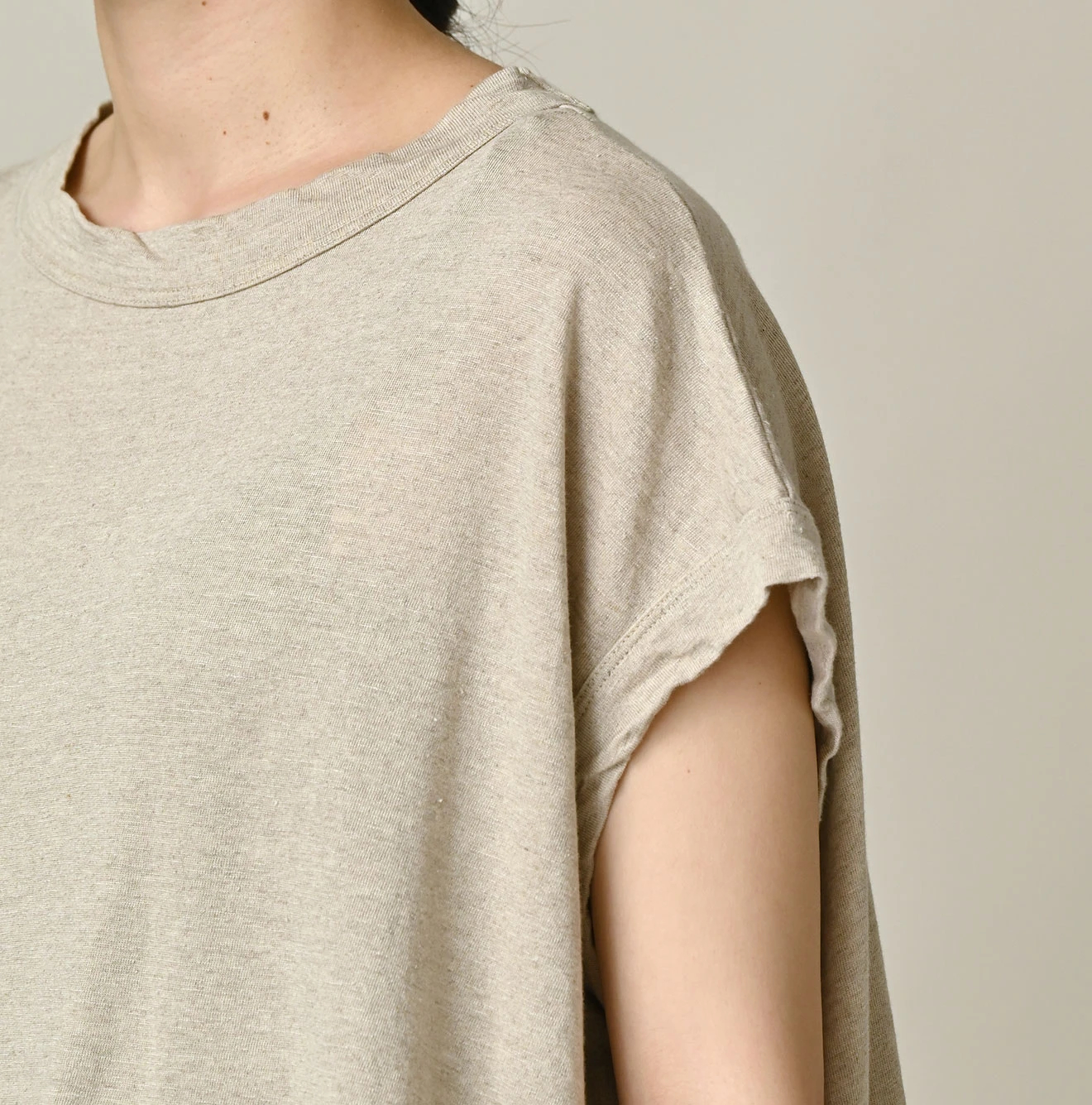 45R(フォーティファイブアール) |ONEONE 宝物の天竺ギャザーMキャミ