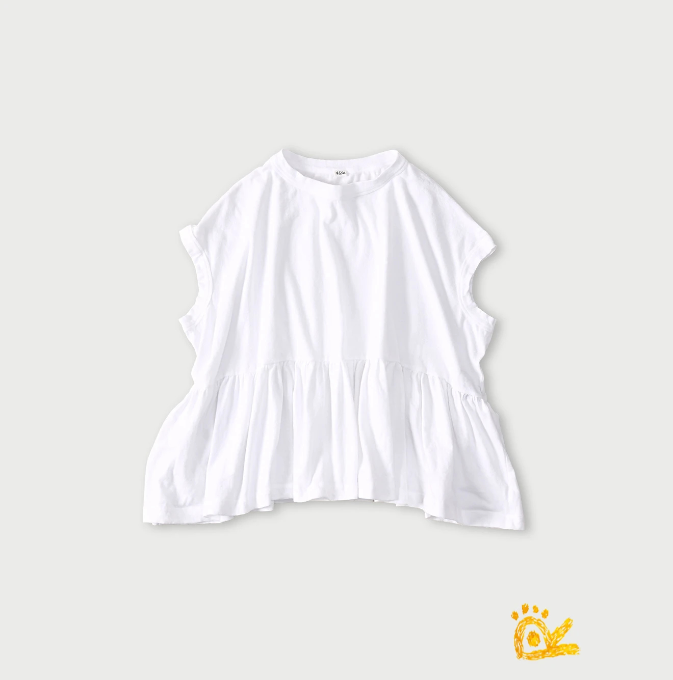 45R(フォーティファイブアール) |ONEONE 宝物の天竺ギャザーMキャミ