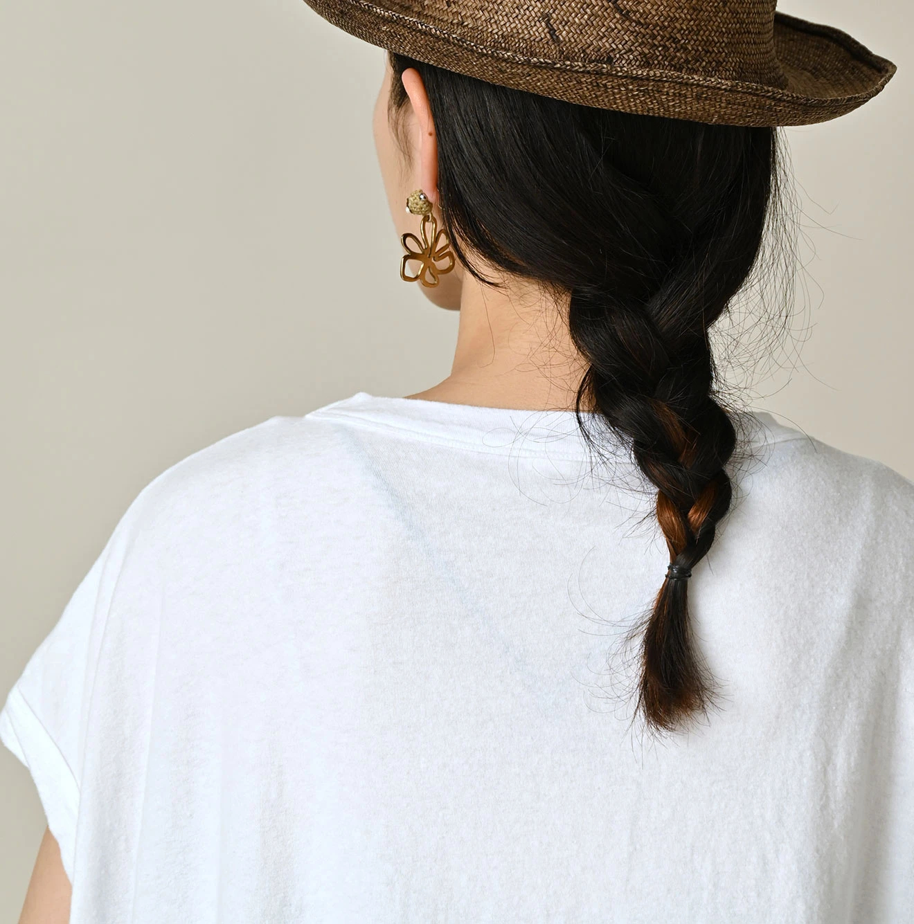 45R(フォーティファイブアール) |ONEONE 宝物の天竺ギャザーMキャミ