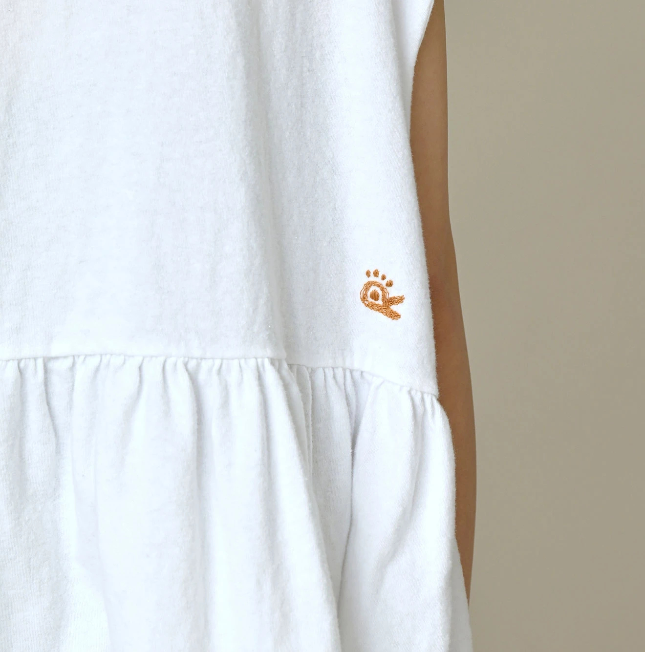 45R(フォーティファイブアール) |ONEONE 宝物の天竺ギャザーMキャミ