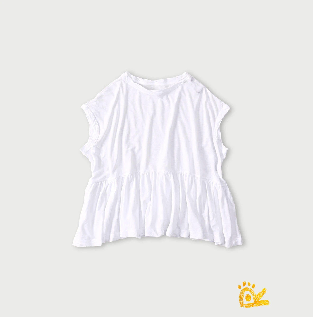 45R(フォーティファイブアール) |ONEONE 宝物の天竺ギャザーMキャミ