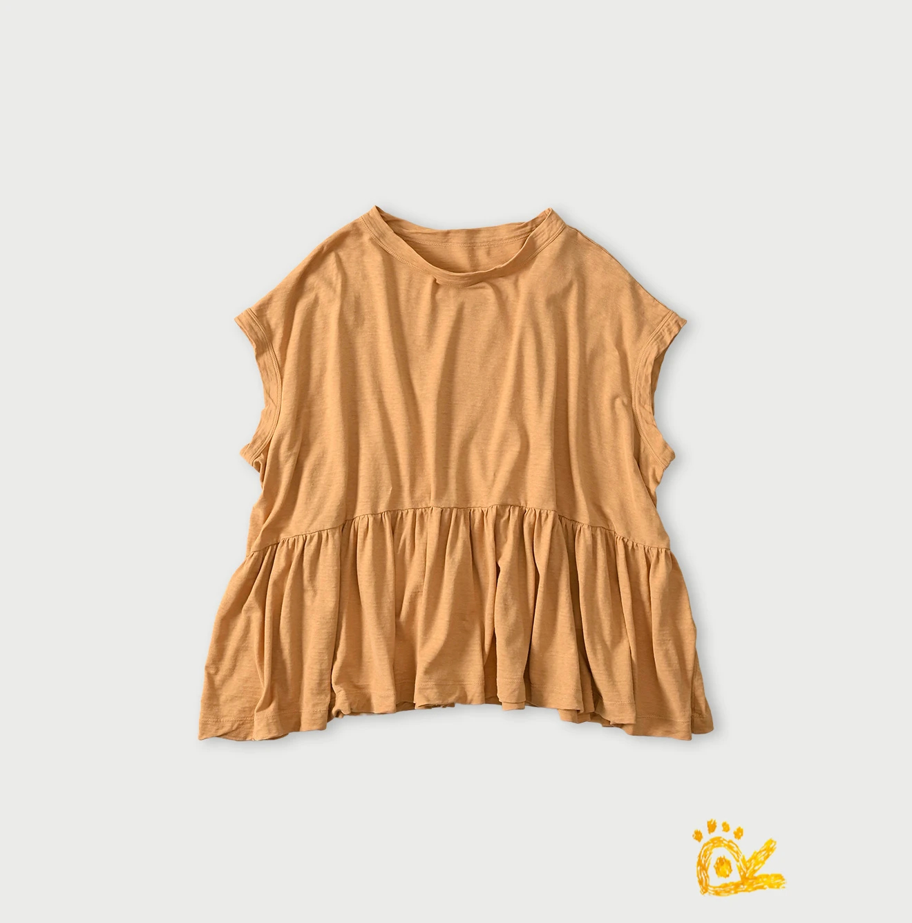 45R(フォーティファイブアール) |ONEONE 宝物の天竺ギャザーMキャミ