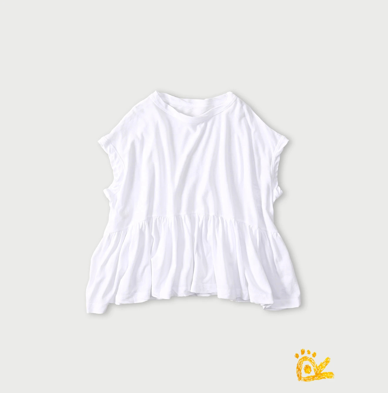 45R(フォーティファイブアール) |ONEONE 宝物の天竺ギャザーMキャミ