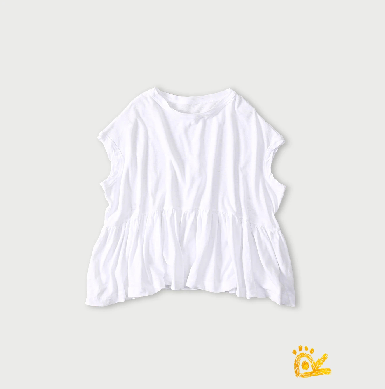 45R(フォーティファイブアール) |ONEONE 宝物の天竺ギャザーMキャミ