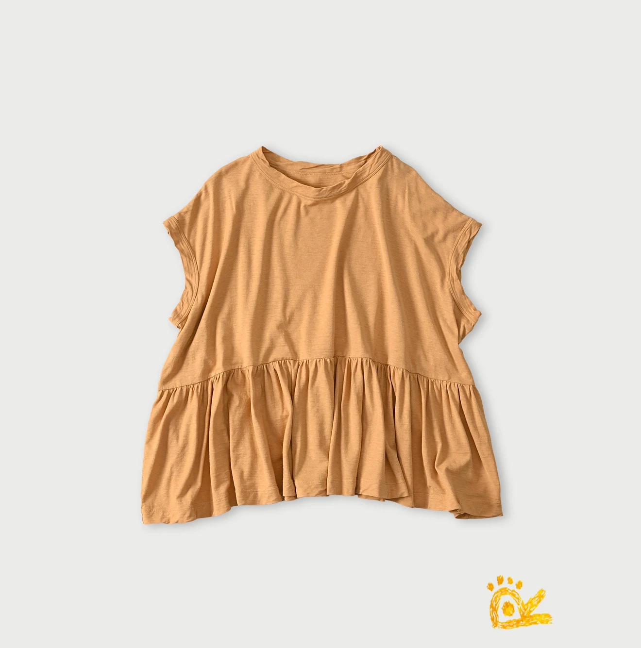 45R(フォーティファイブアール) |ONEONE 宝物の天竺ギャザーMキャミ