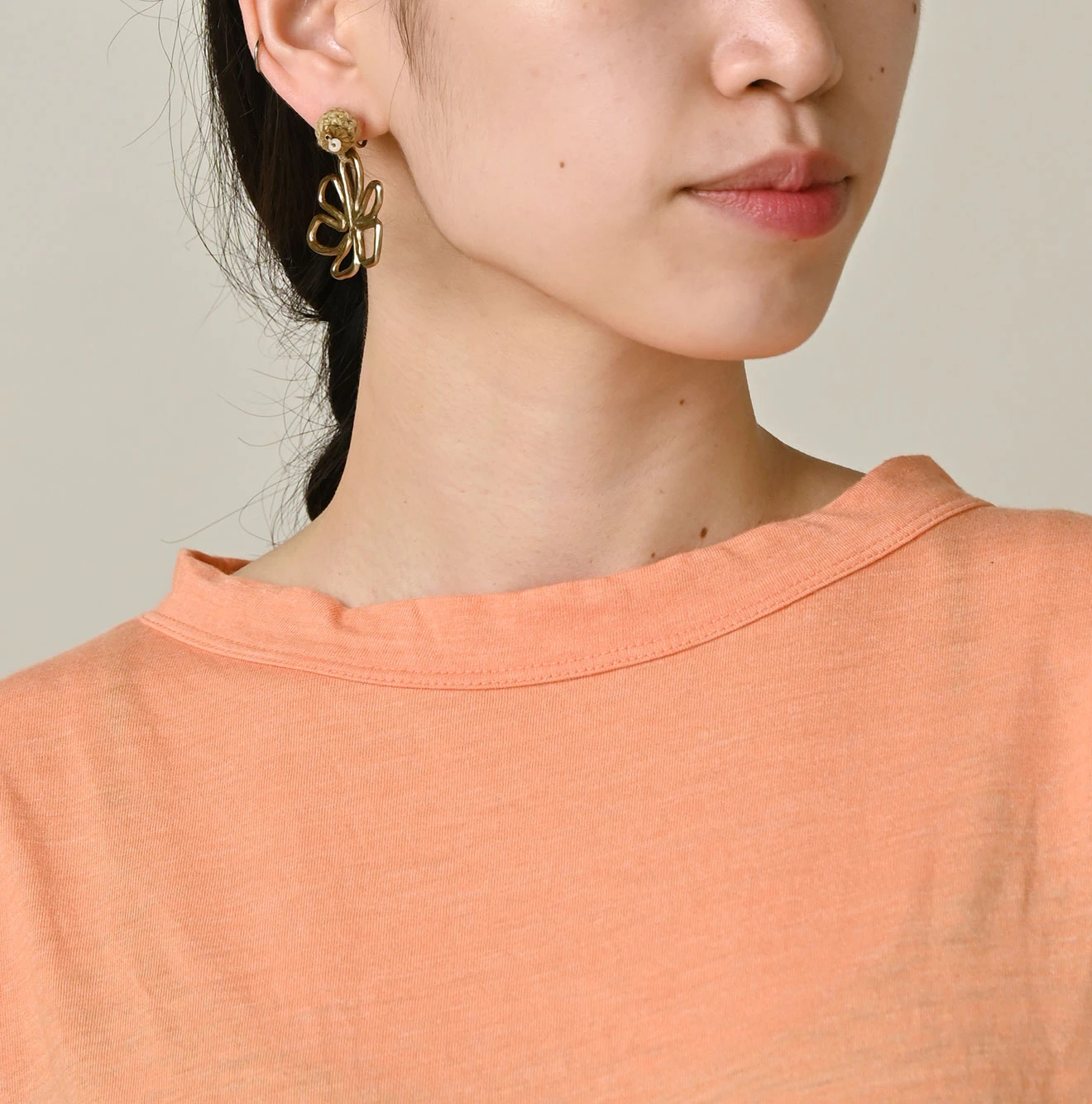 45R(フォーティファイブアール) |ONEONE 宝物の天竺ギャザーMキャミ