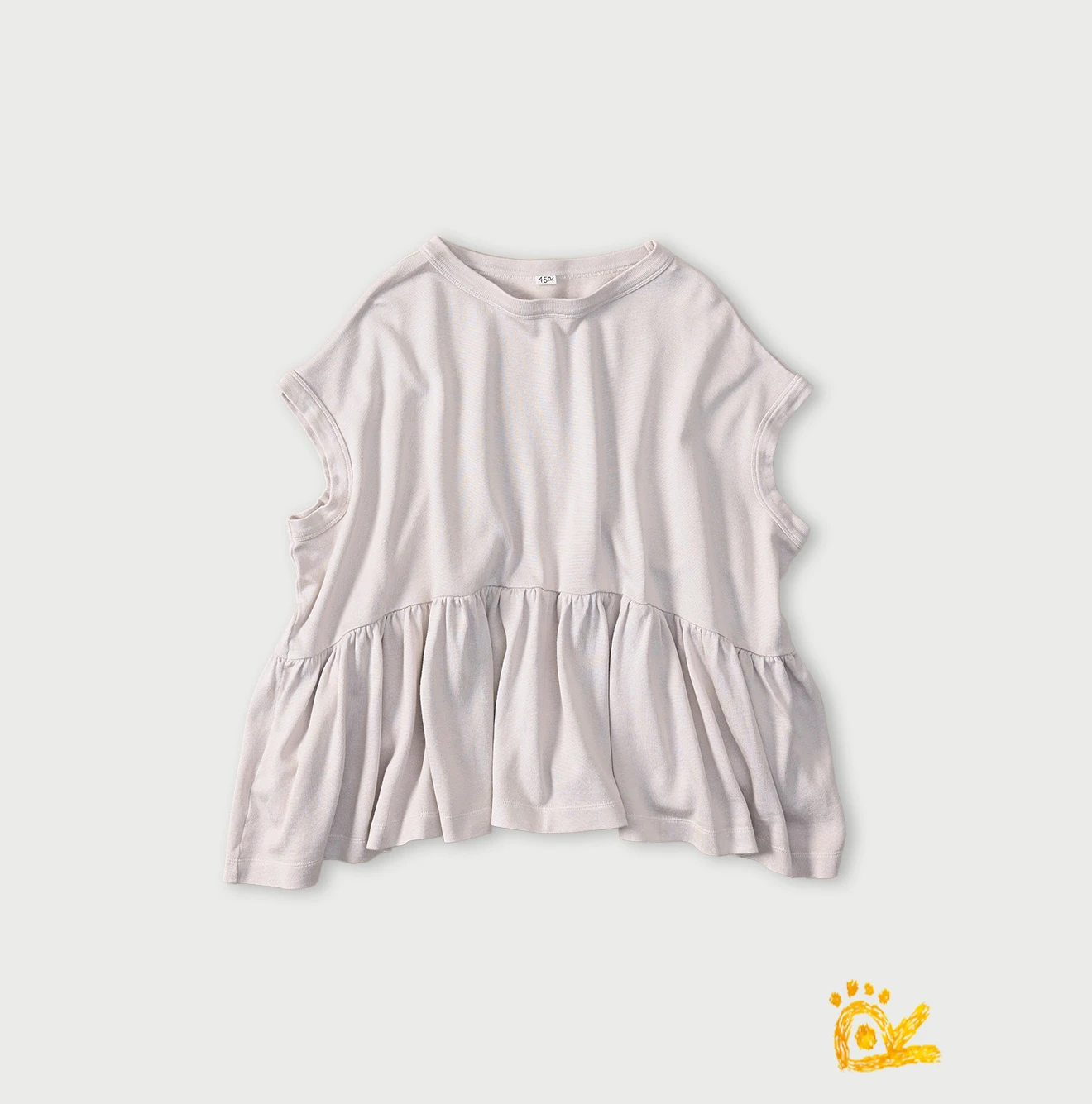 45R(フォーティファイブアール) |ONEONE 宝物の天竺ギャザーＭキャミ