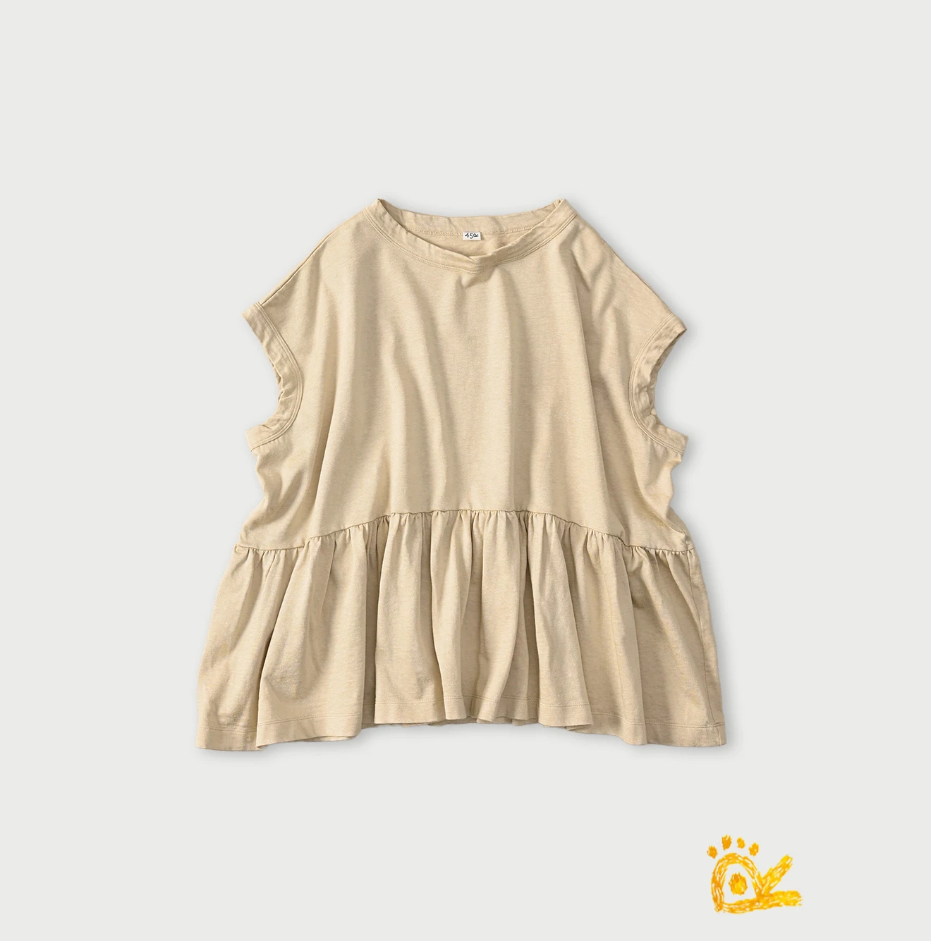 45R(フォーティファイブアール) |ONEONE 宝物の天竺ギャザーＭキャミ