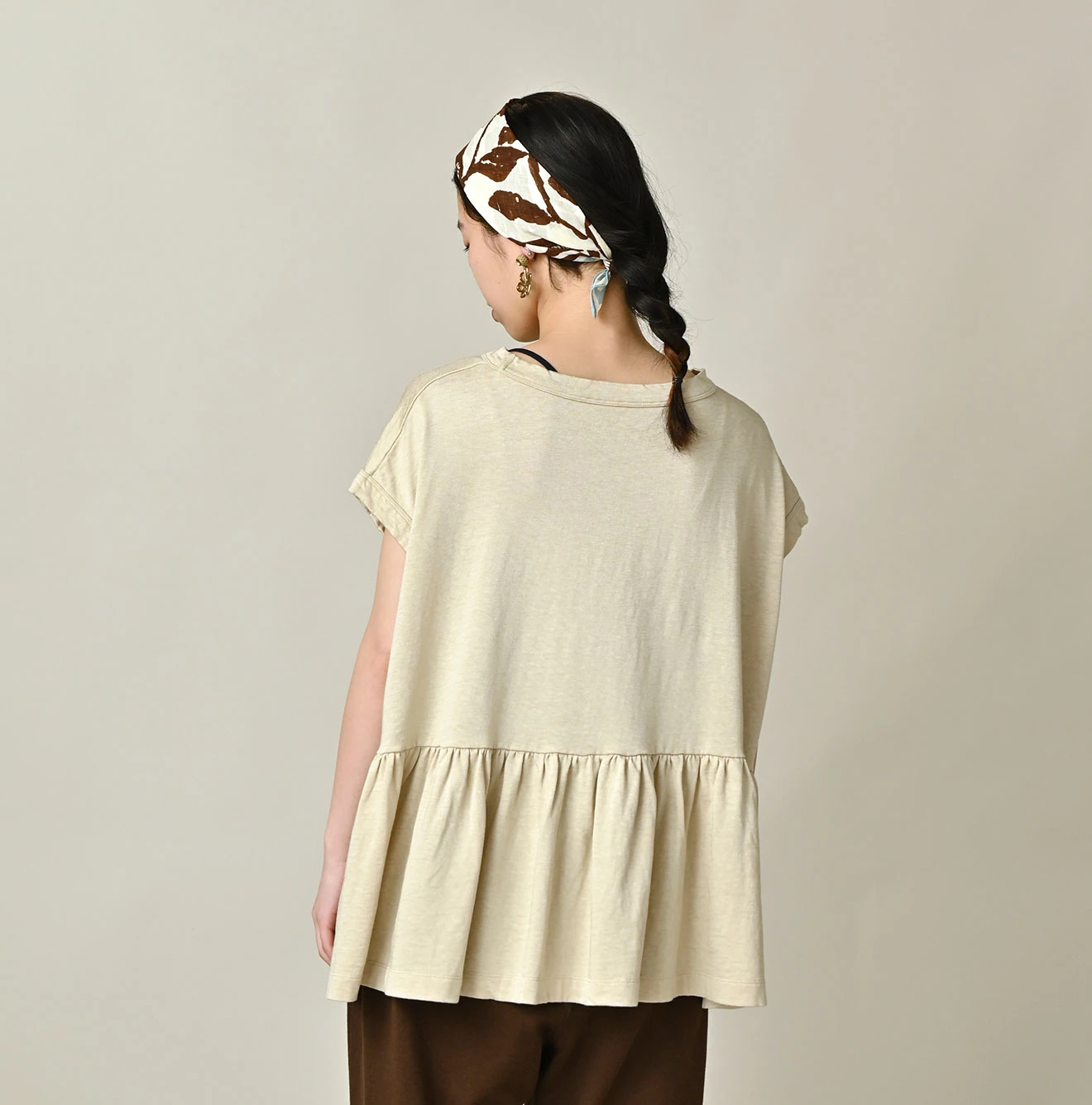 45R(フォーティファイブアール) |ONEONE 宝物の天竺ギャザーＭキャミ