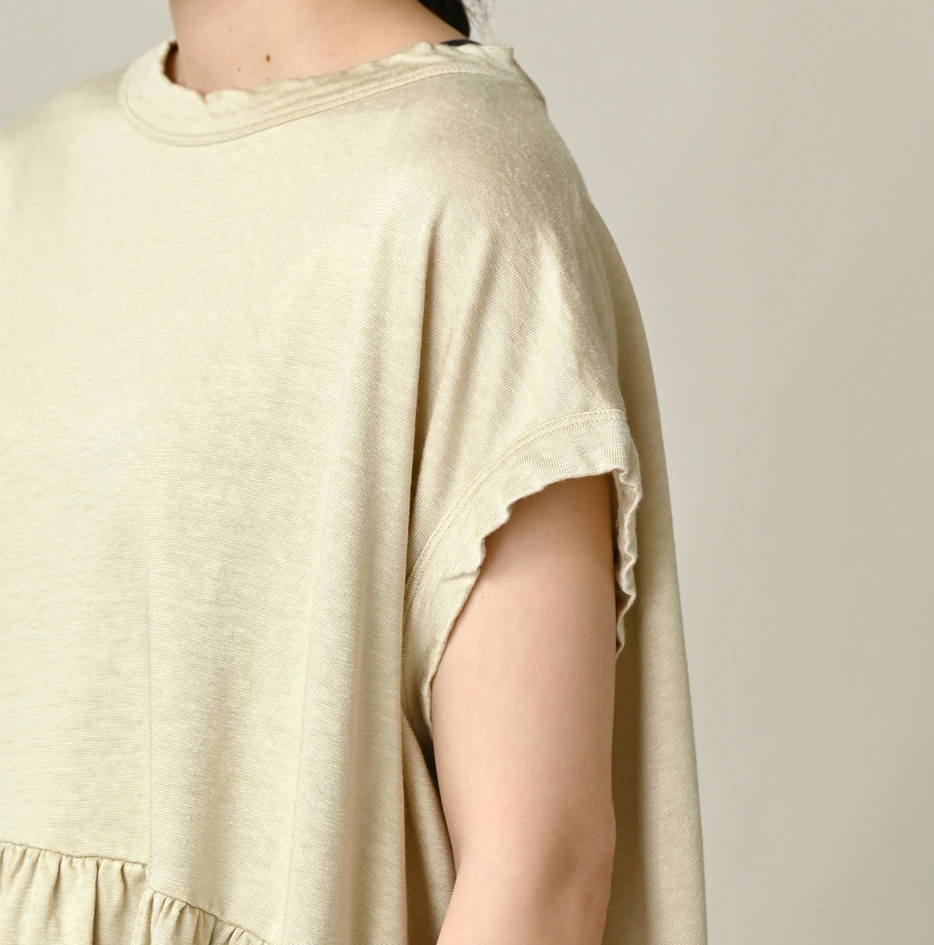 45R(フォーティファイブアール) |ONEONE 宝物の天竺ギャザーＭキャミ