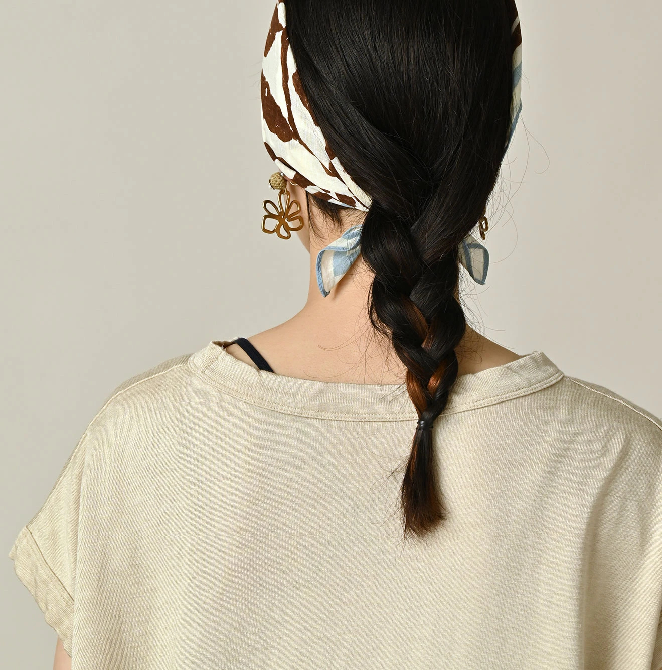 45R(フォーティファイブアール) |ONEONE 宝物の天竺ギャザーＭキャミ