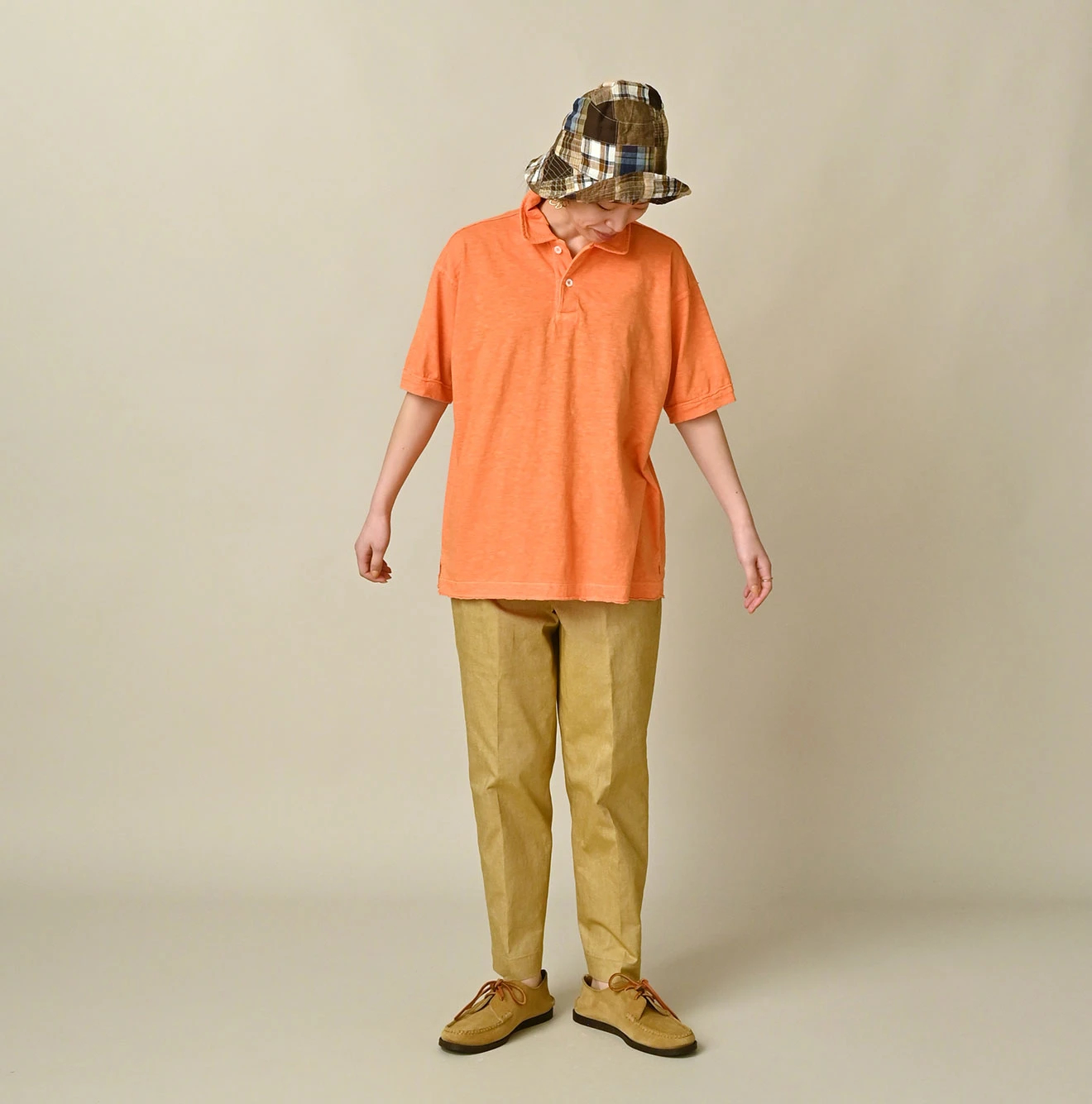 45R(フォーティファイブアール) |天竺の908ポロシャツ（45草染）