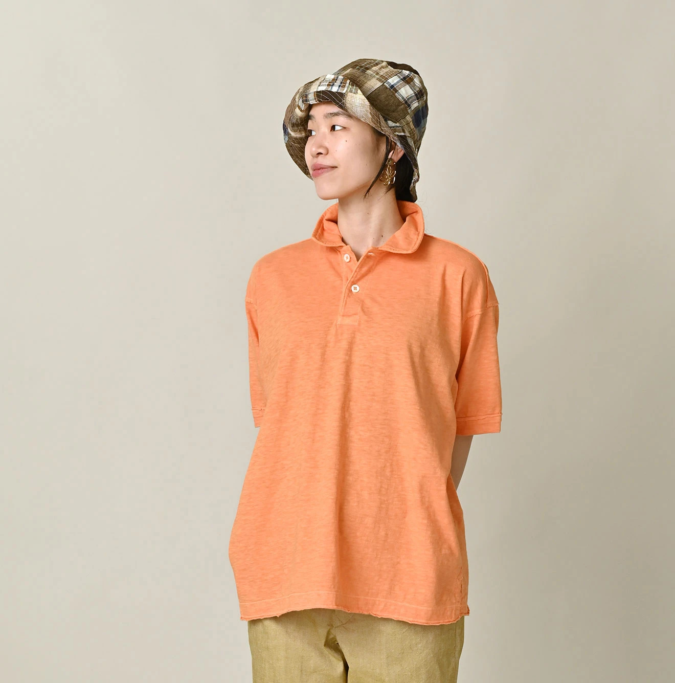 45R(フォーティファイブアール) |天竺の908ポロシャツ（45草染）