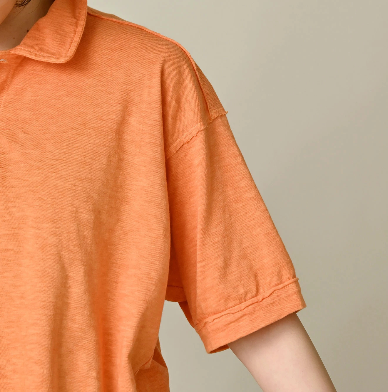 45R(フォーティファイブアール) |天竺の908ポロシャツ（45草染）