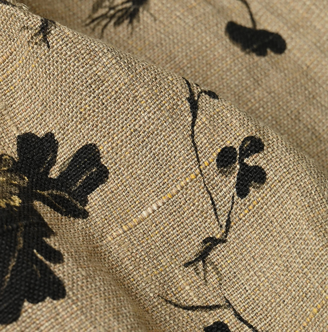 45R(フォーティファイブアール) |ギマゴザダックリンネルプリントのタックタックドレス