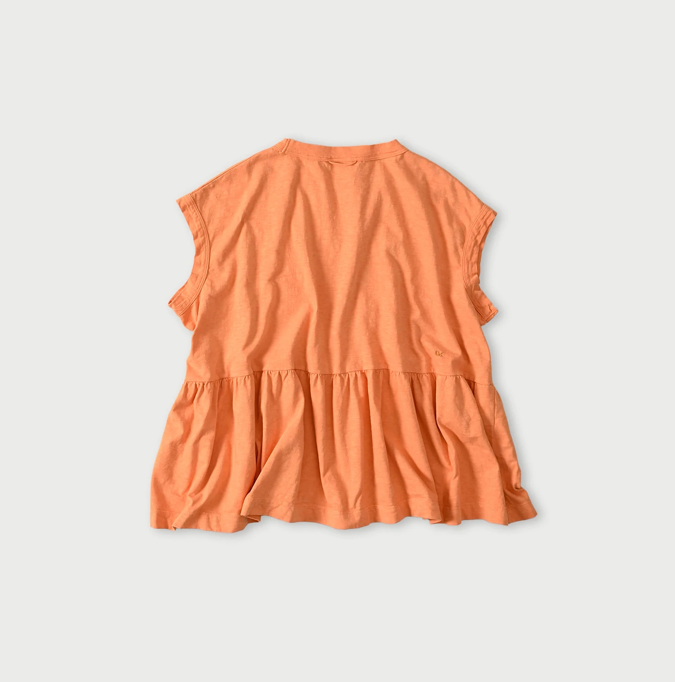 45R(フォーティファイブアール) |ピッコロゴプリントのギャザーＭキャミ