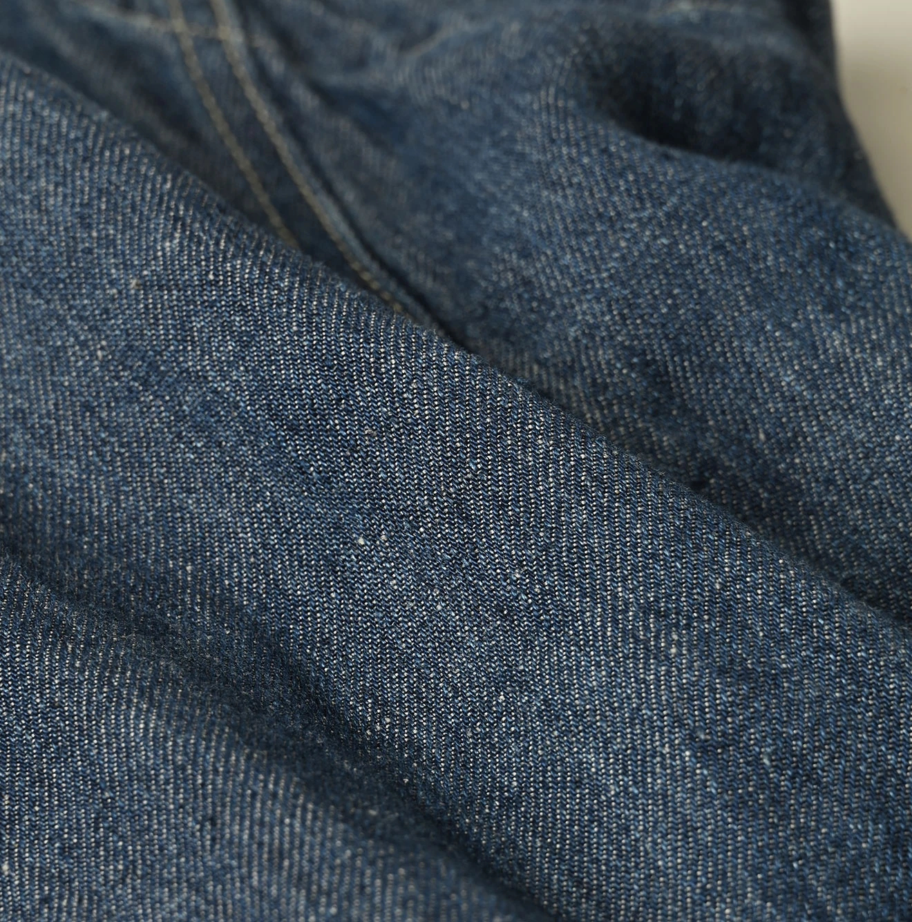 45R(フォーティファイブアール) |リネンデニムのオープンノースリーブ（重）