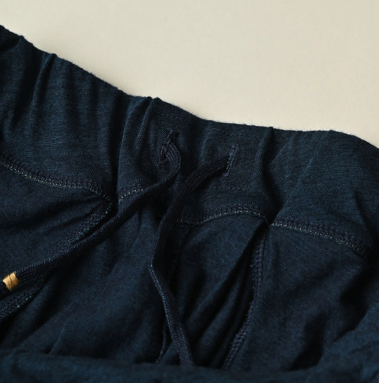 45R(フォーティファイブアール) |ガーゼ天竺のブルマパンツ（インディゴ）