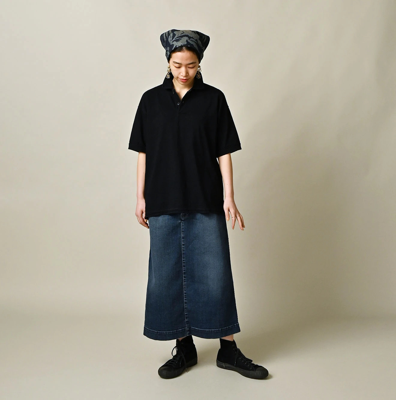 45R(フォーティファイブアール) |天竺の908ポロシャツ（インディゴ）