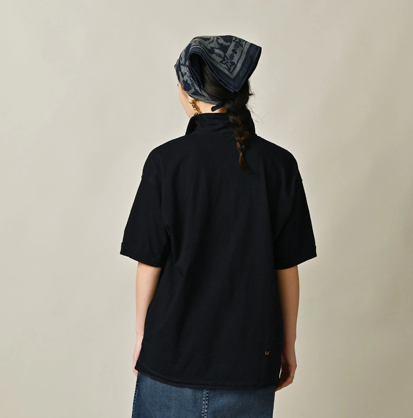 45R(フォーティファイブアール) |天竺の908ポロシャツ（インディゴ）