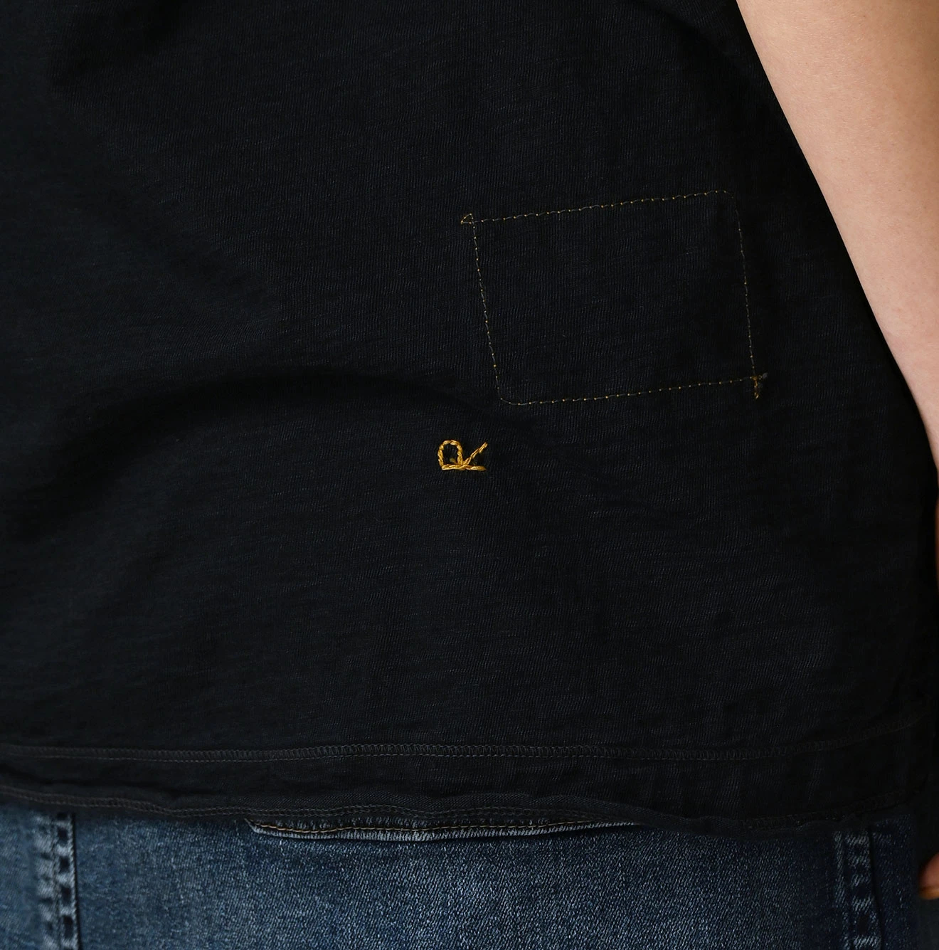 45R(フォーティファイブアール) |天竺の908ポロシャツ（インディゴ）