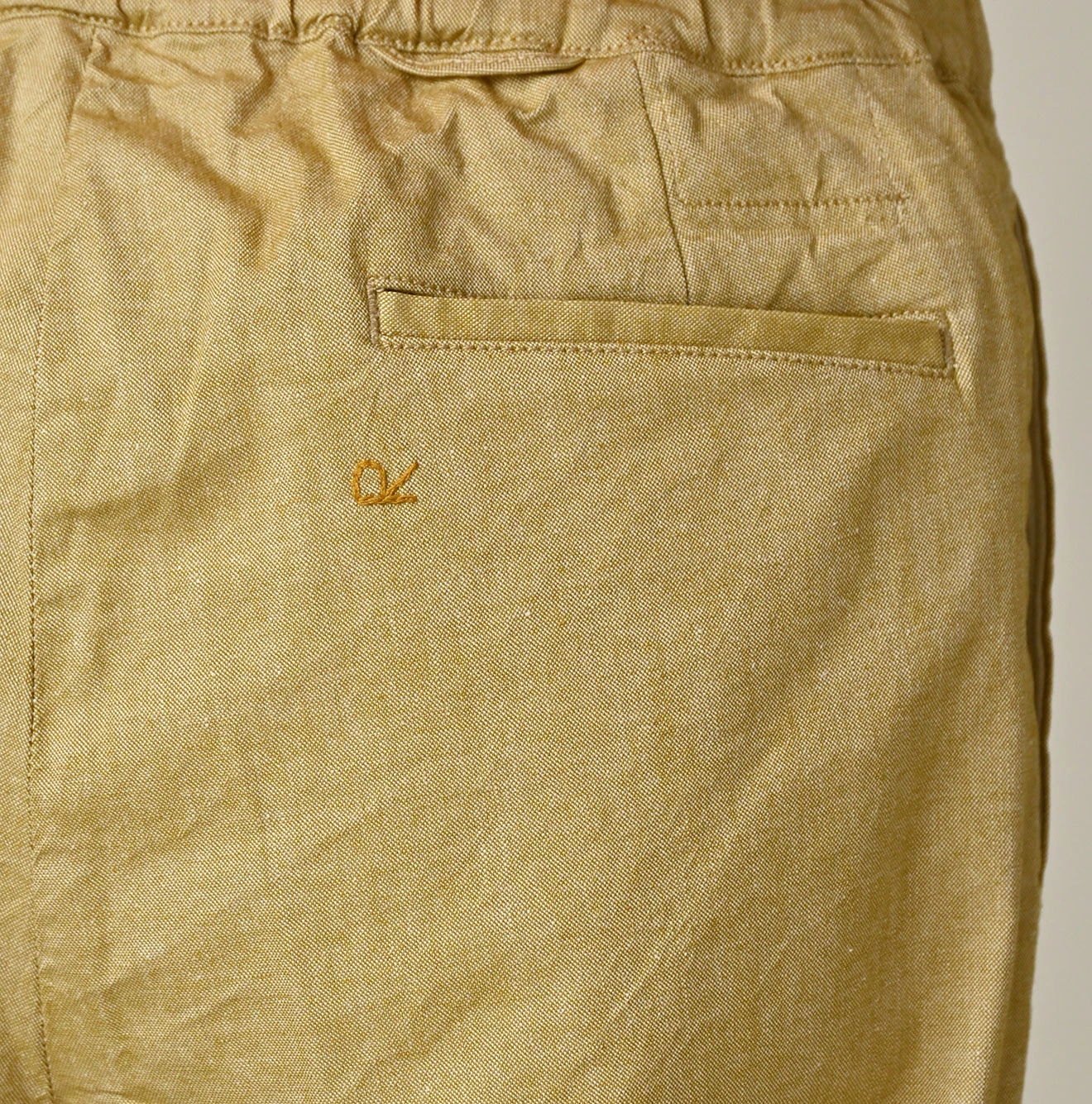 45R(フォーティファイブアール) |綿麻オックスストレッチのサブリナスラックス