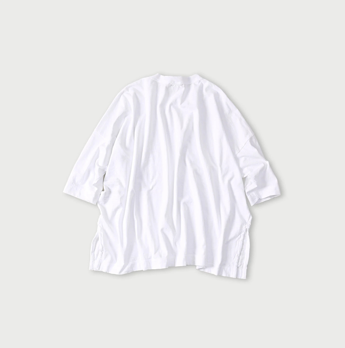 45R(フォーティファイブアール) |天竺のビッグスリットTシャツ