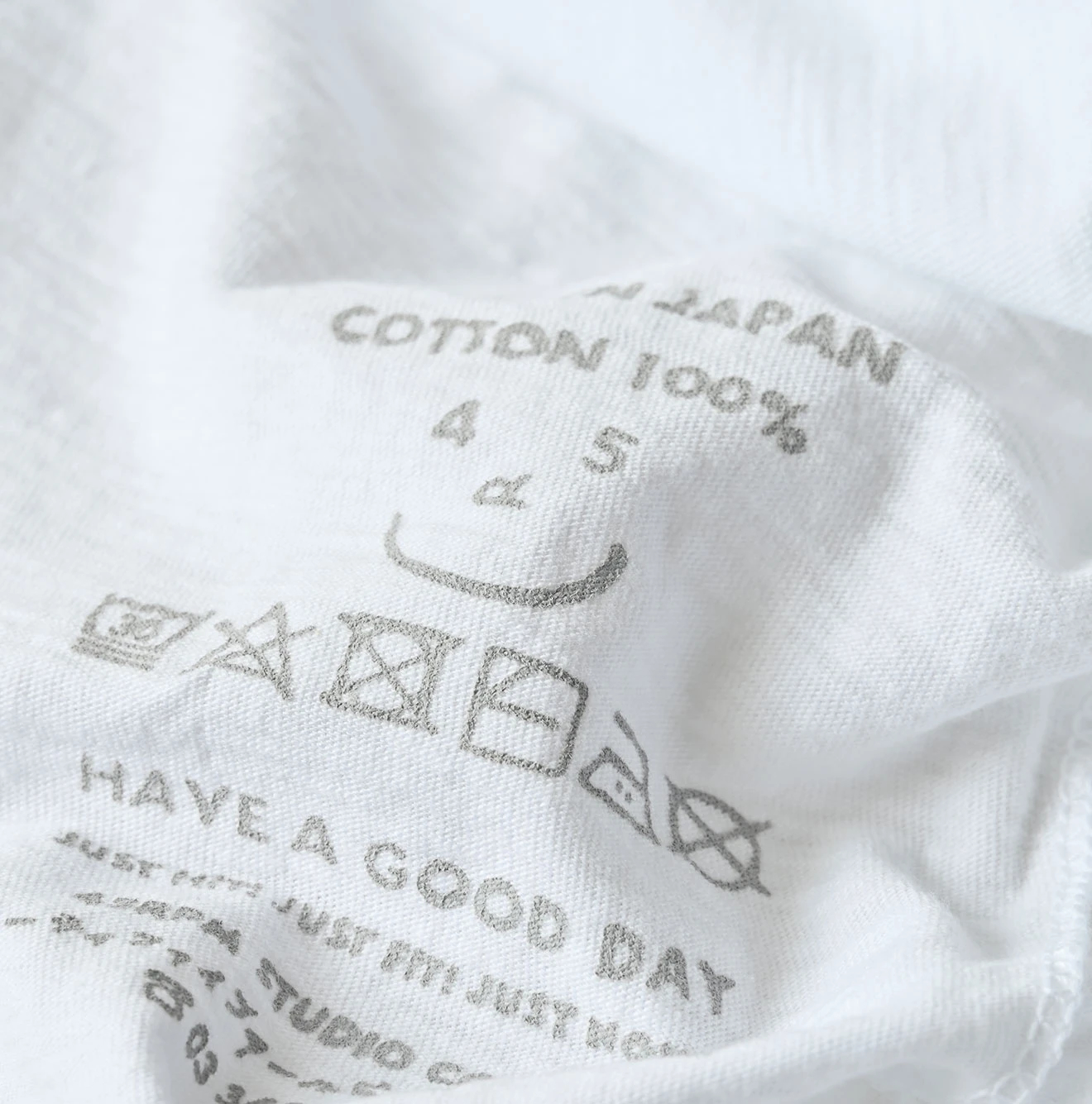 45R(フォーティファイブアール) |天竺のビッグスリットTシャツ