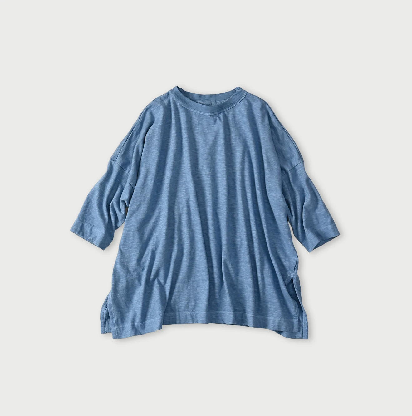 45R(フォーティファイブアール) |天竺のビッグスリットTシャツ（45草染）