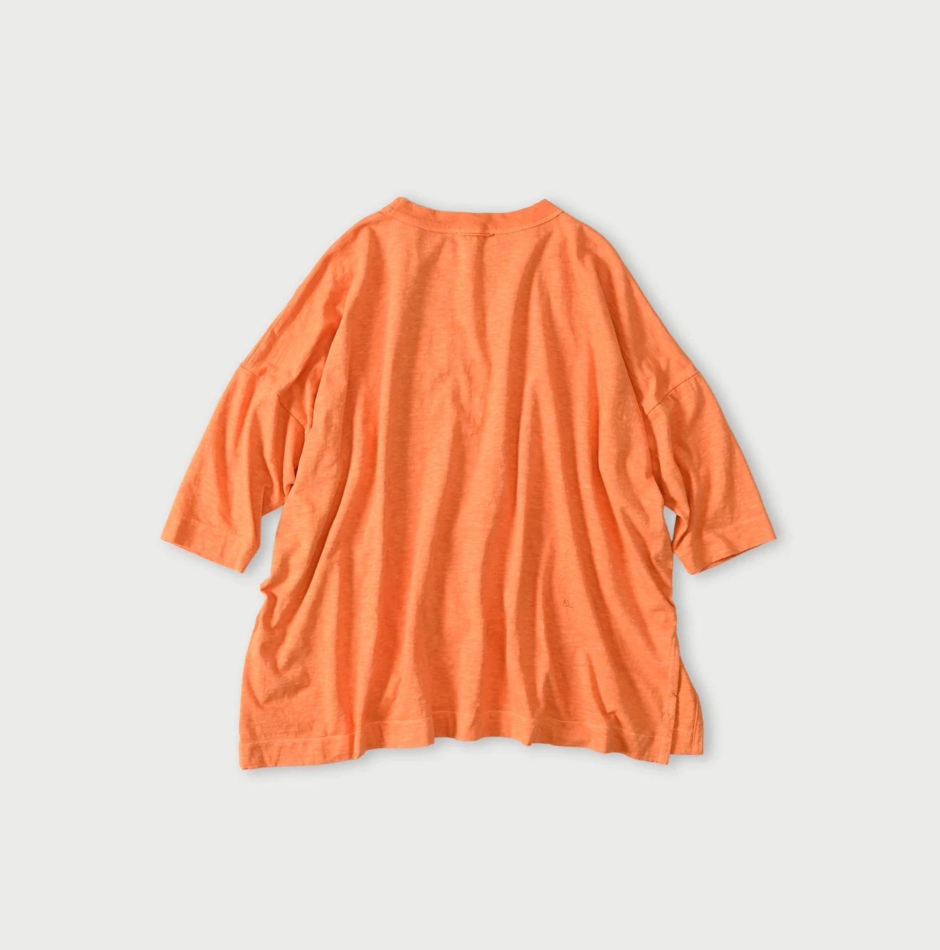 45R(フォーティファイブアール) |天竺のビッグスリットTシャツ（45草染）