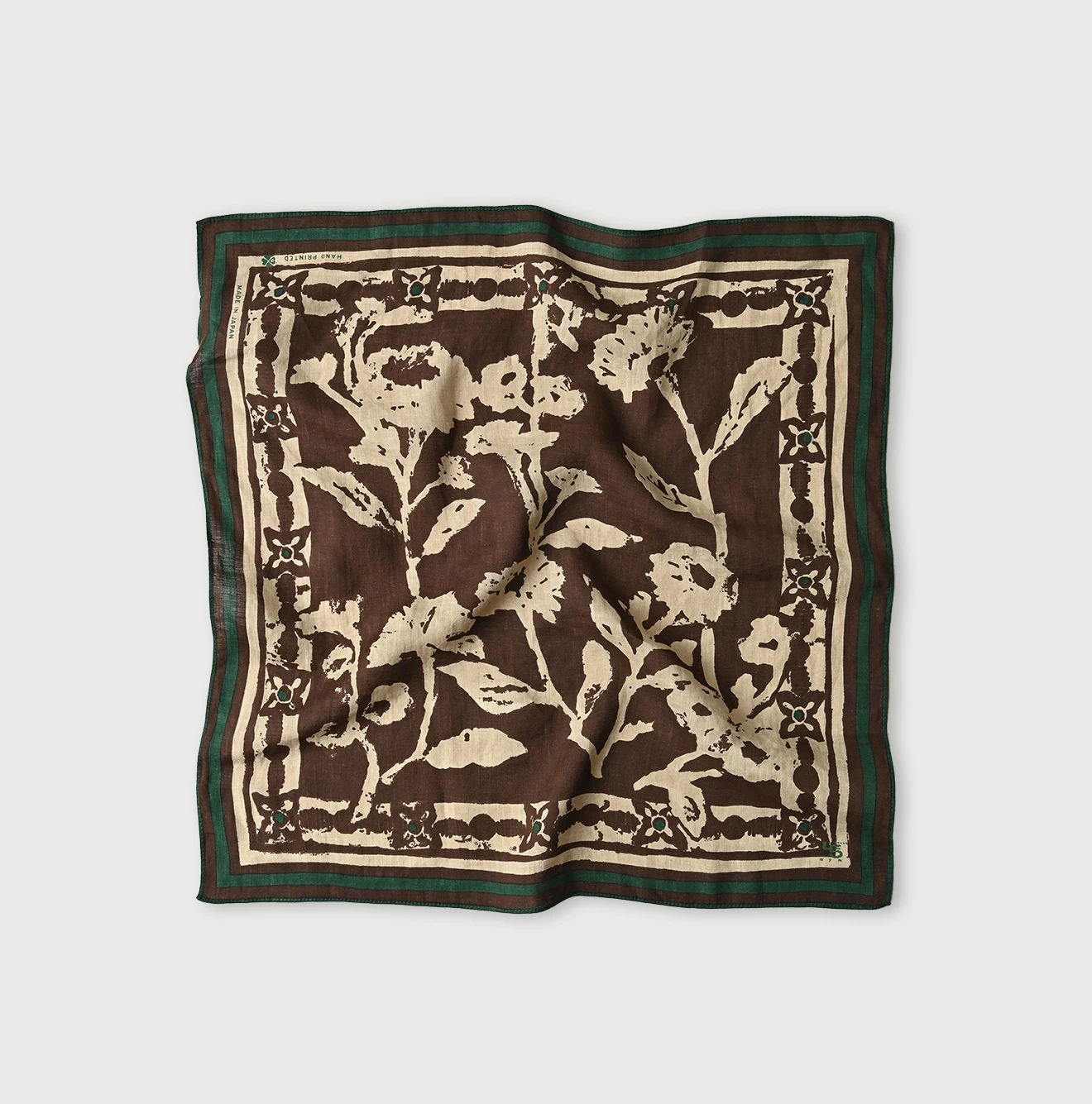 45R(フォーティファイブアール) |リネンフラックスのフラワーバンダナ