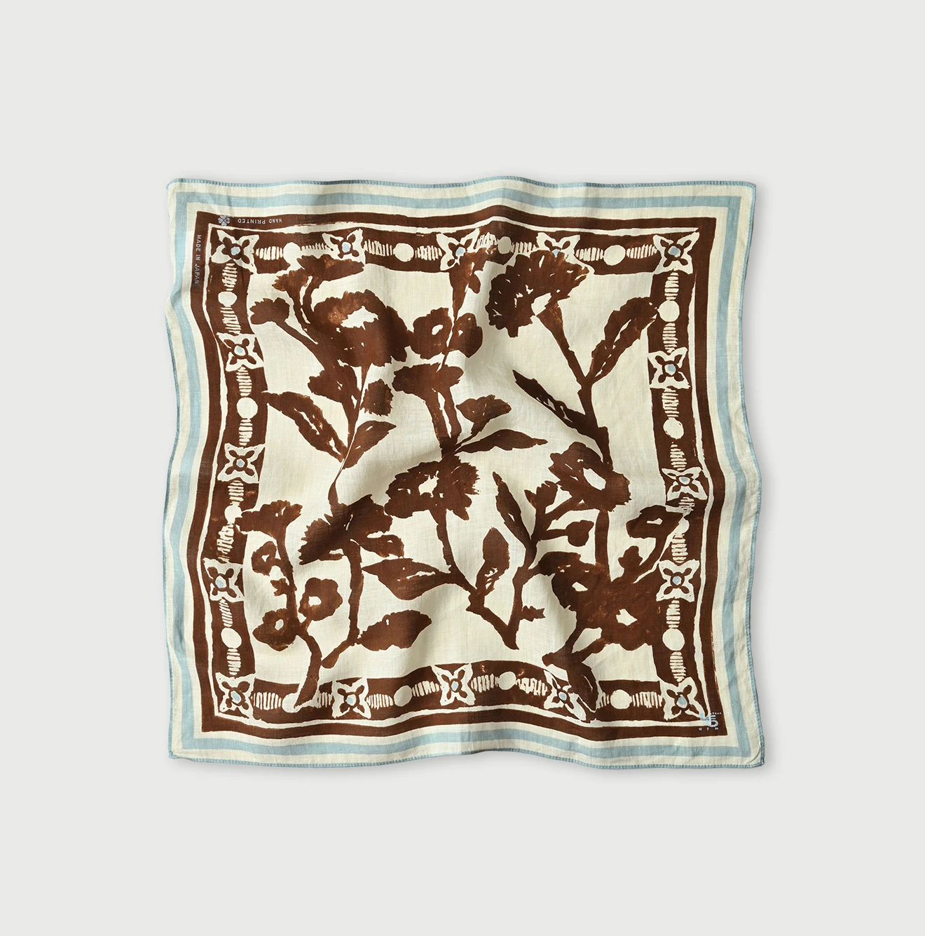 45R(フォーティファイブアール) |リネンフラックスのフラワーバンダナ