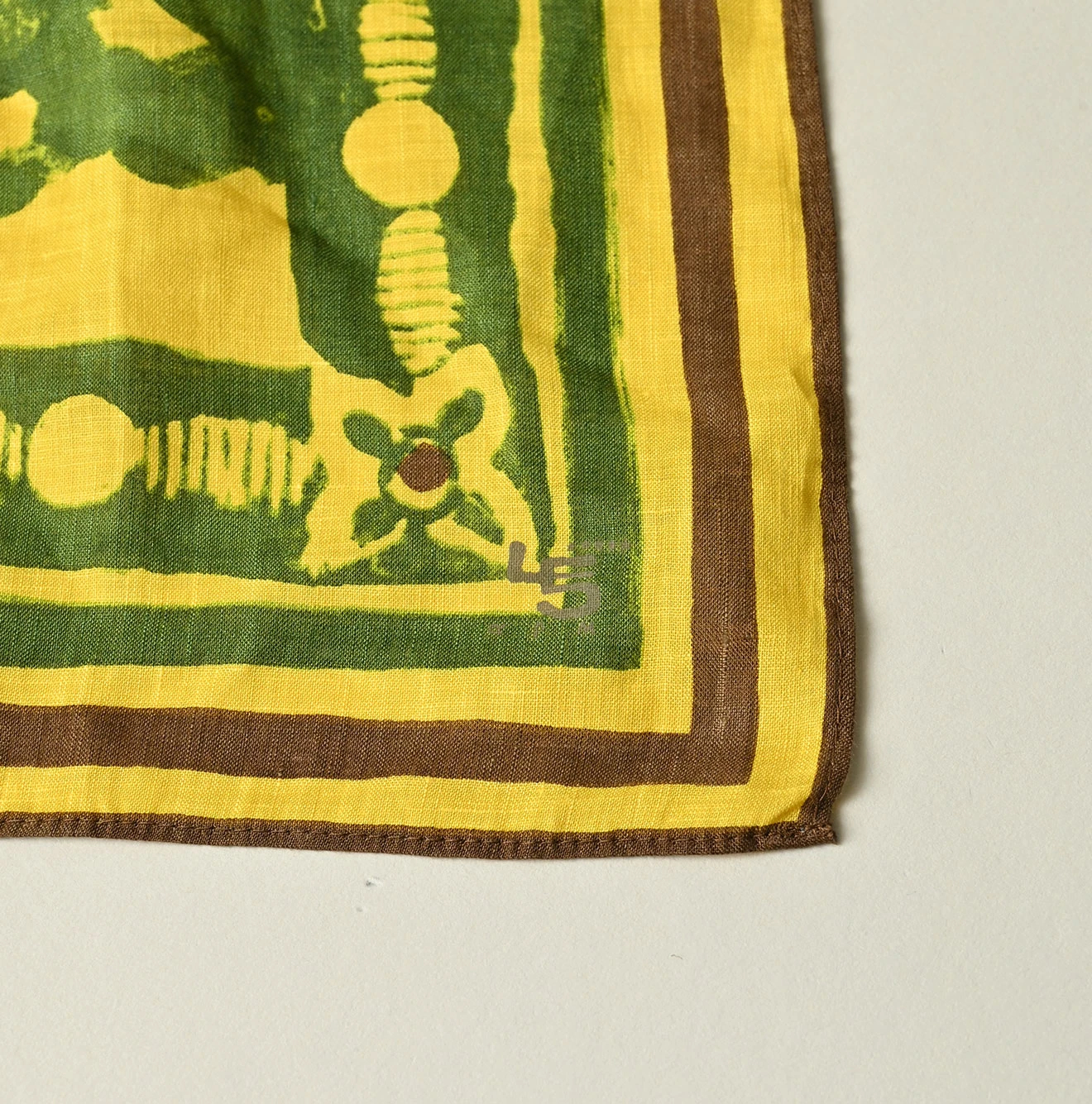 45R(フォーティファイブアール) |リネンフラックスのフラワーバンダナ