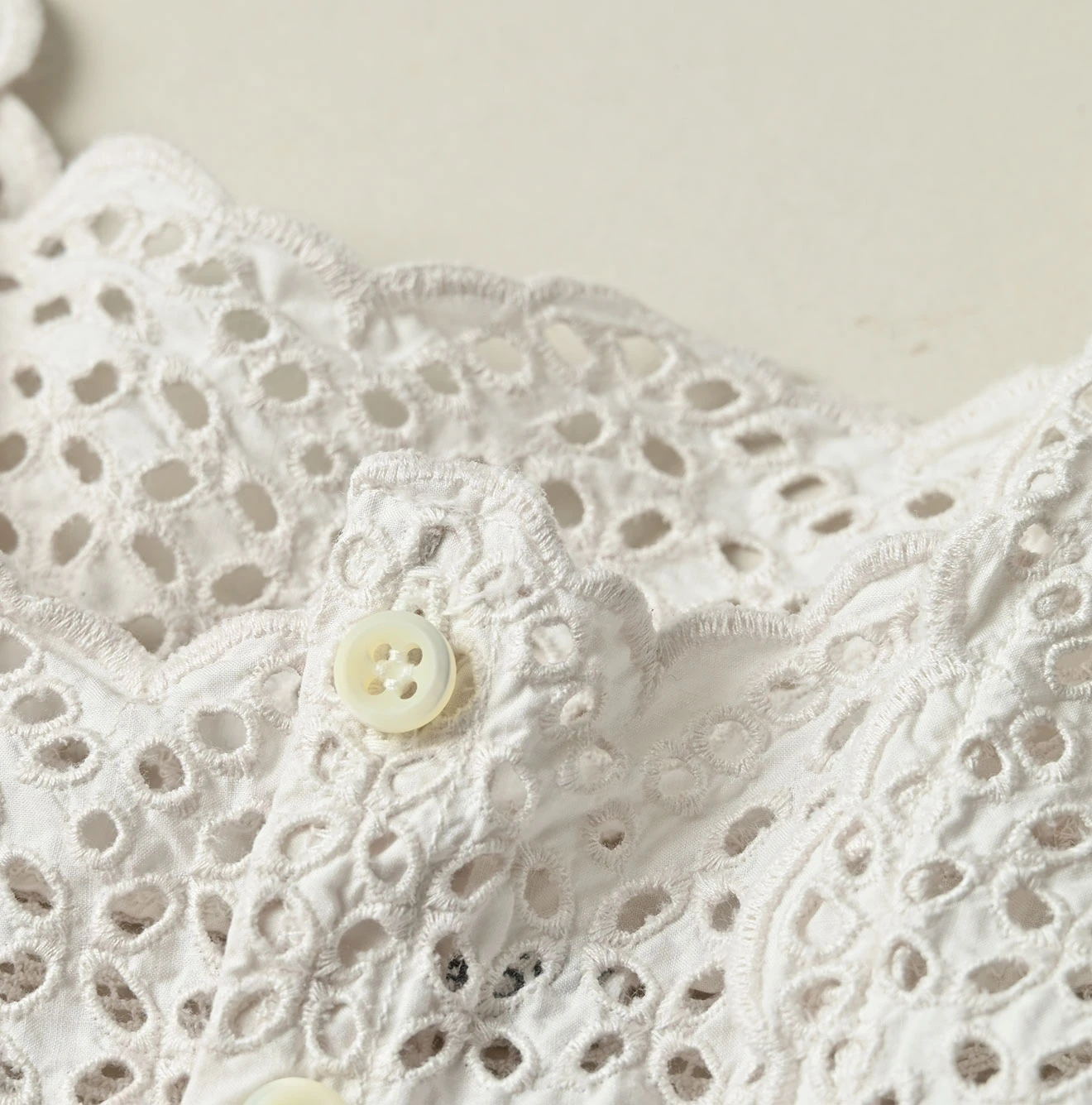 45R(フォーティファイブアール) |バチストカットワークのノースリーブトップ