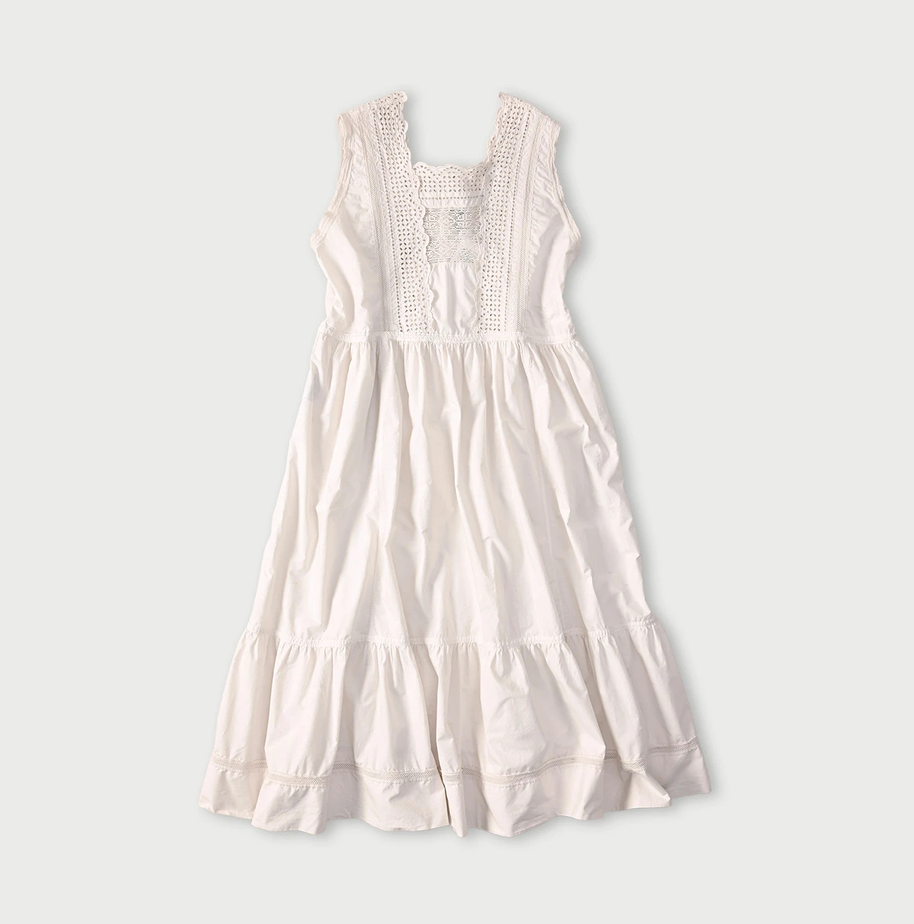 45R(フォーティファイブアール) |バチストカットワークのドレス