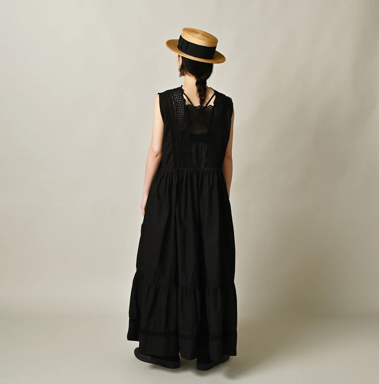 45R(フォーティファイブアール) |バチストカットワークのドレス