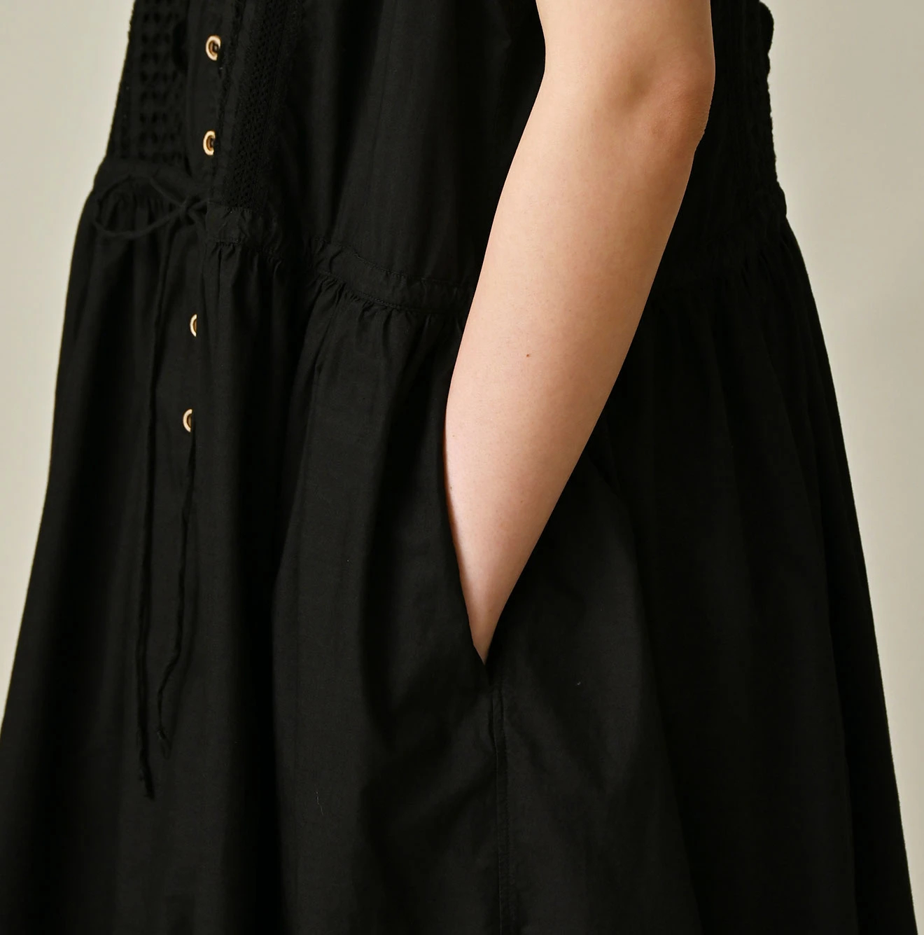 45R(フォーティファイブアール) |バチストカットワークのドレス