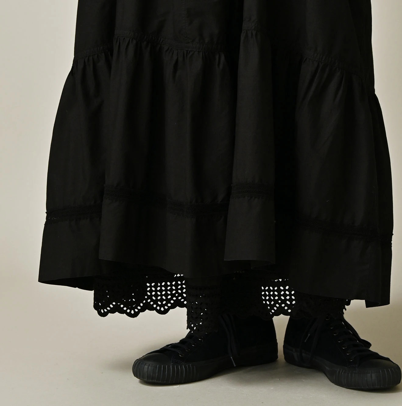 45R(フォーティファイブアール) |バチストカットワークのドレス