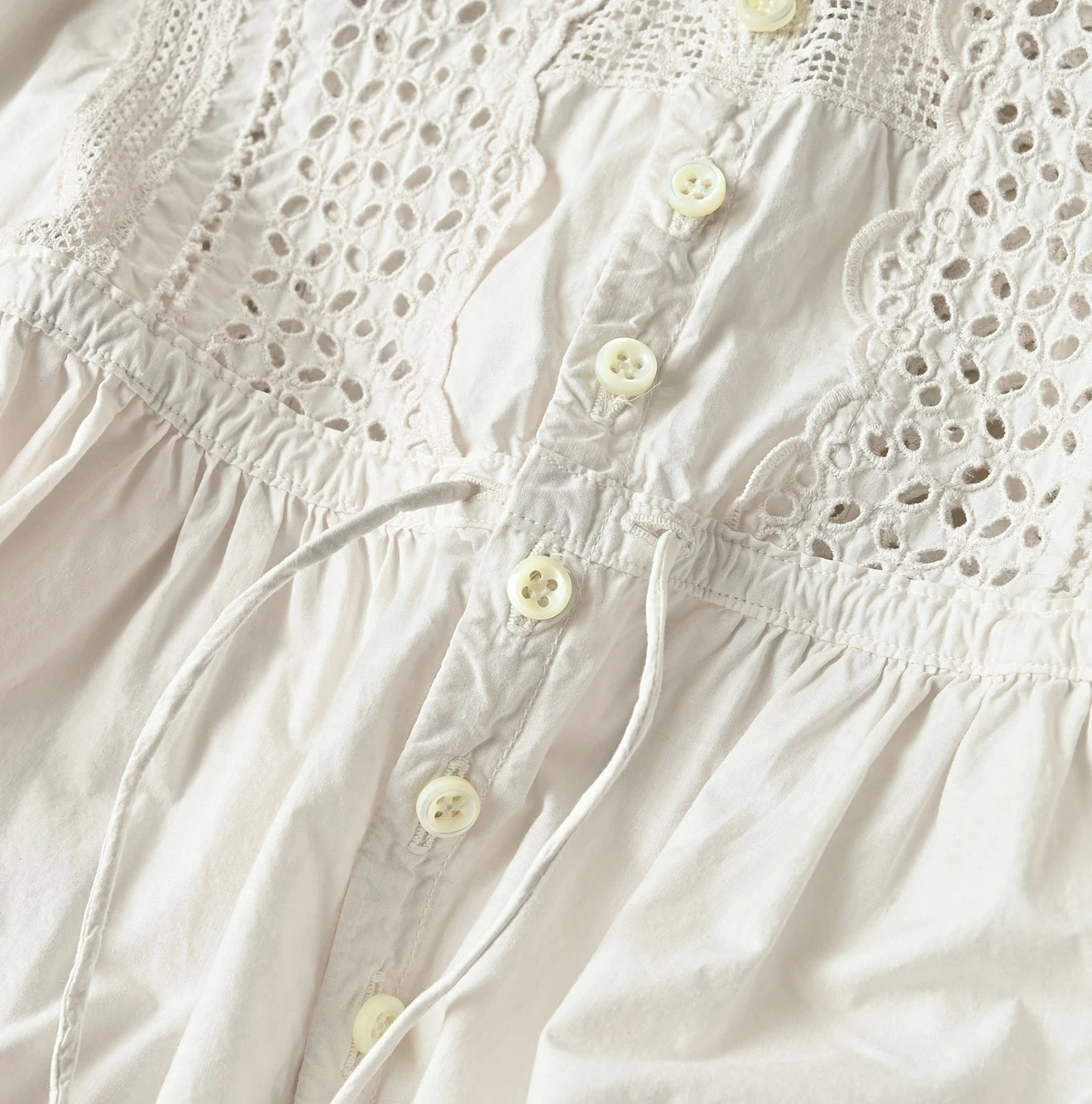 45R(フォーティファイブアール) |バチストカットワークのドレス