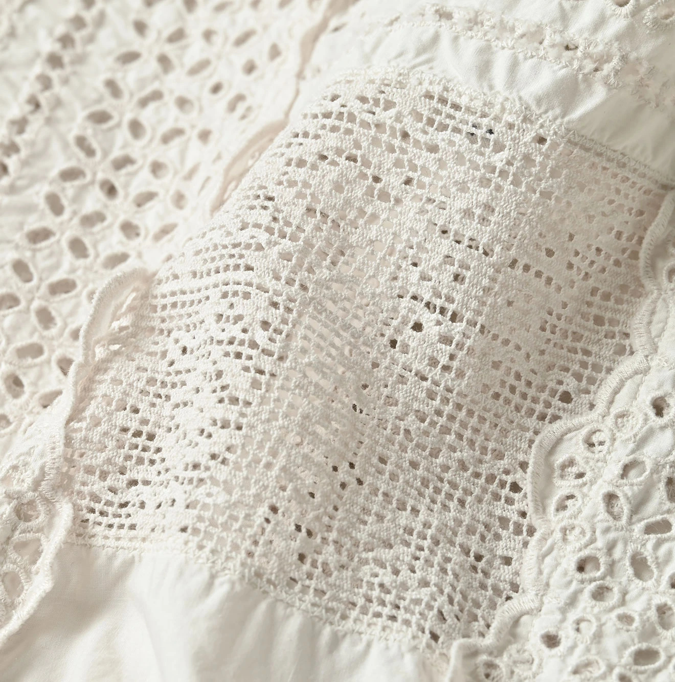 45R(フォーティファイブアール) |バチストカットワークのドレス