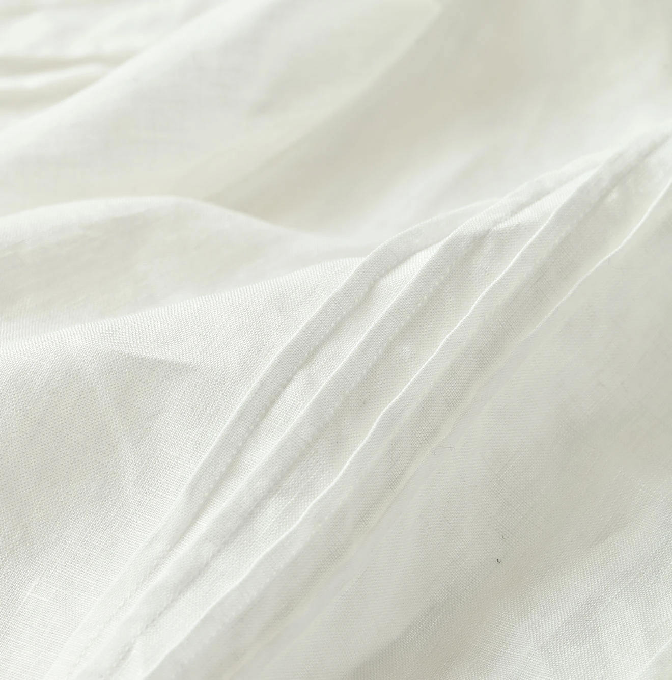 45R(フォーティファイブアール) |リネンのピンタックレースブラウス