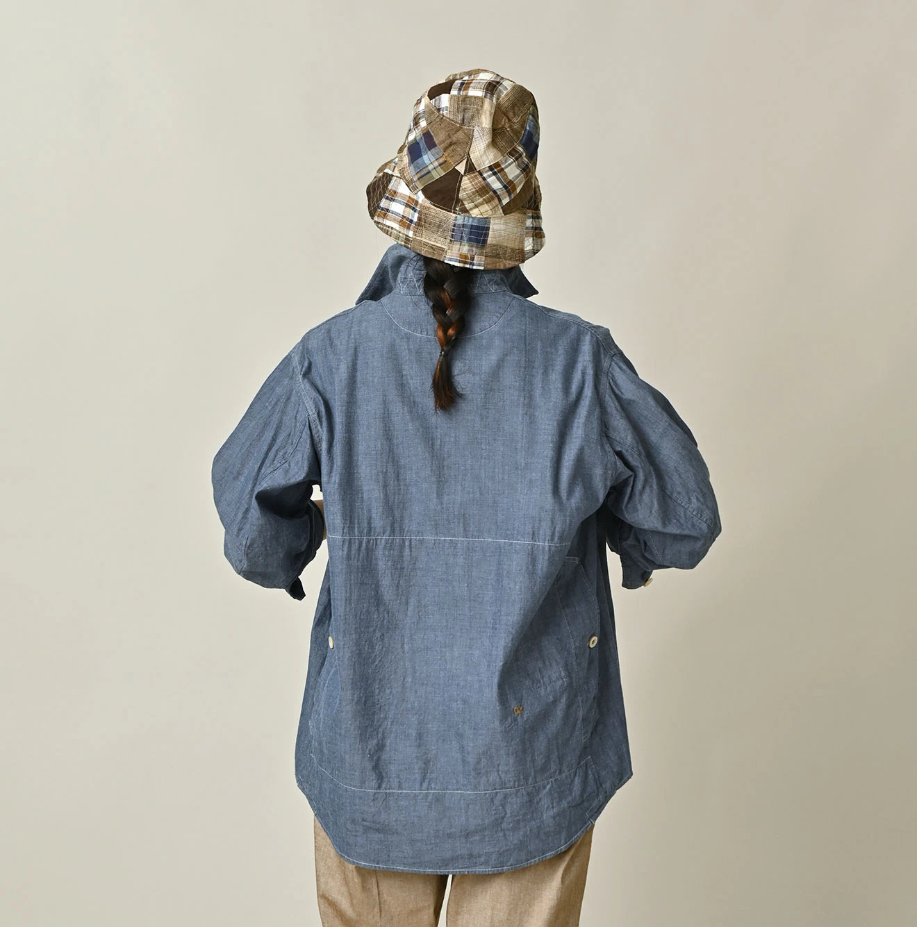 45R(フォーティファイブアール) |カディオックスの908クルーズシャツ（インディゴ）