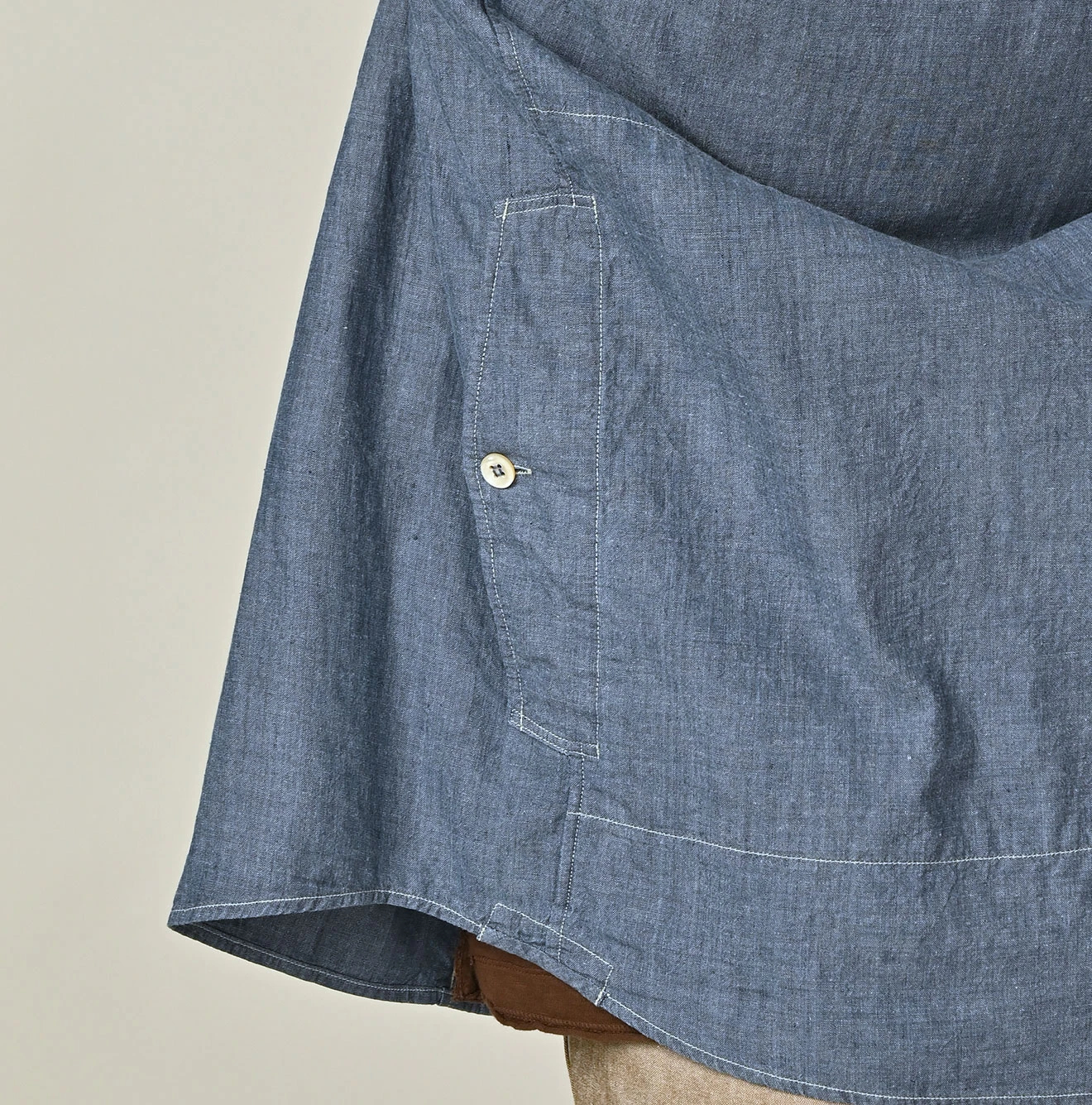 45R(フォーティファイブアール) |カディオックスの908クルーズシャツ（インディゴ）