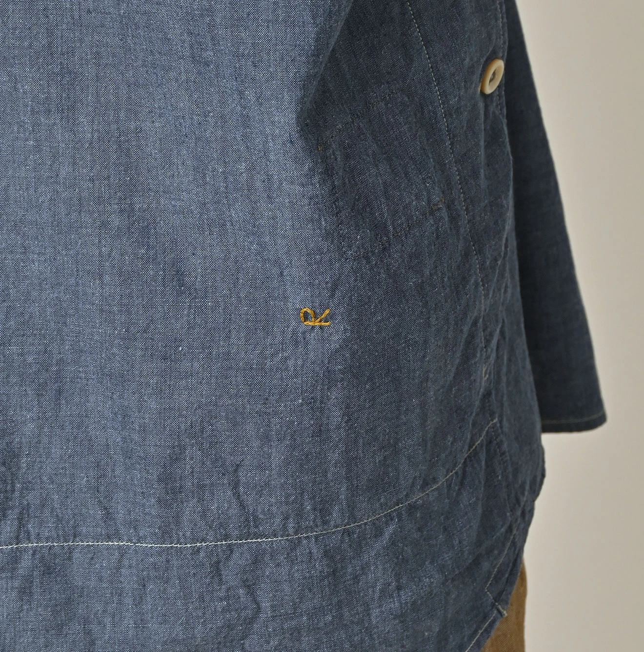 45R(フォーティファイブアール) |カディオックスの908クルーズシャツ（インディゴ）