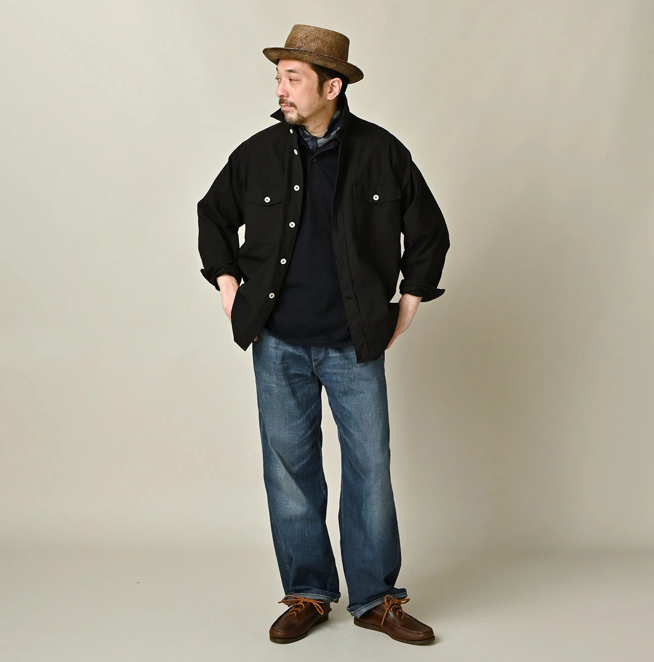 45R(フォーティファイブアール) |カディオックスの908クルーズシャツ