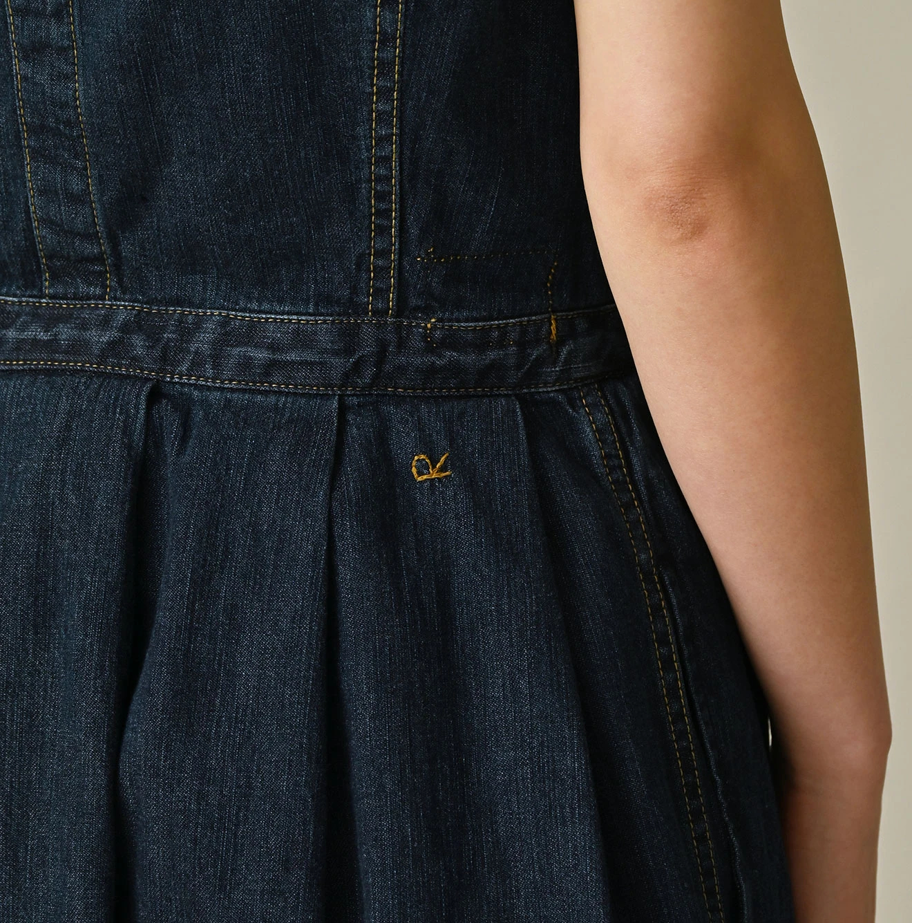 45R(フォーティファイブアール) |麦比古デニムのラップドレス（重）